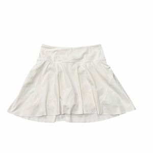 Athleta Ace Tennis Skort 15.5” White Size S Built-In Shorts